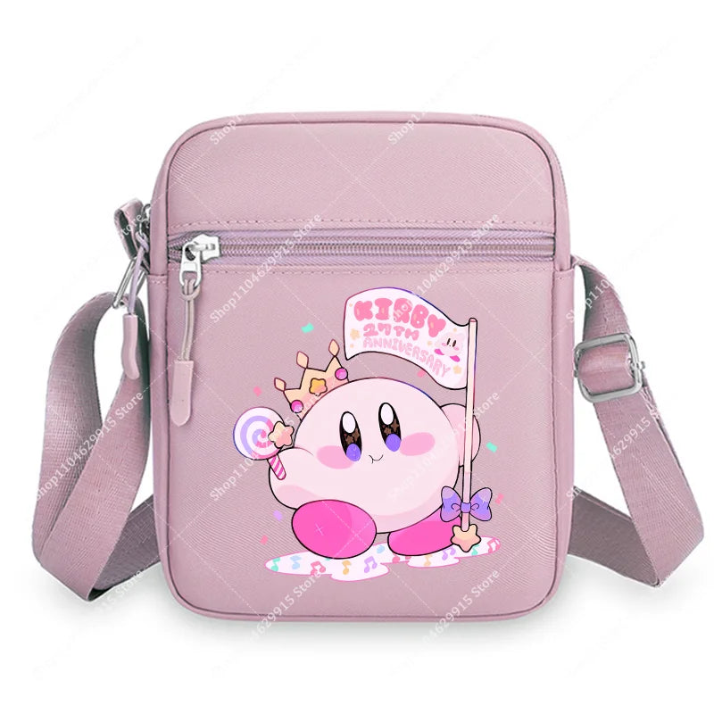 Star Kirbys Shoulder Bags Cute Cartoon Anime Crossbody Bag