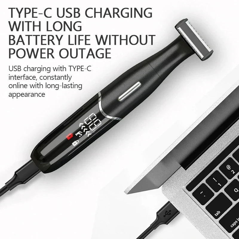 Intimate Areas Haircut Precision Shaver Men Bikini Line Sensitive Razor