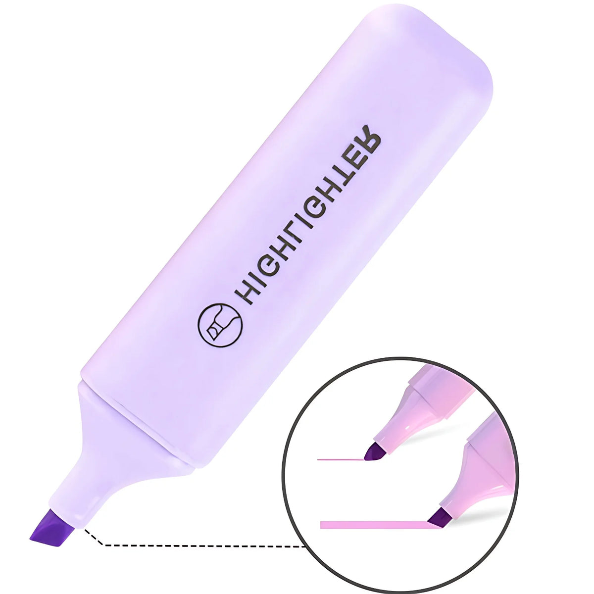 6pcs Back to School Water-Based Highlighters