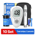 Blood Glucose Monitoring G-425-3 Diabetes Testing Machine Blood Sugar Meter Test Strips 5s Get Results Glucose Meter Complete