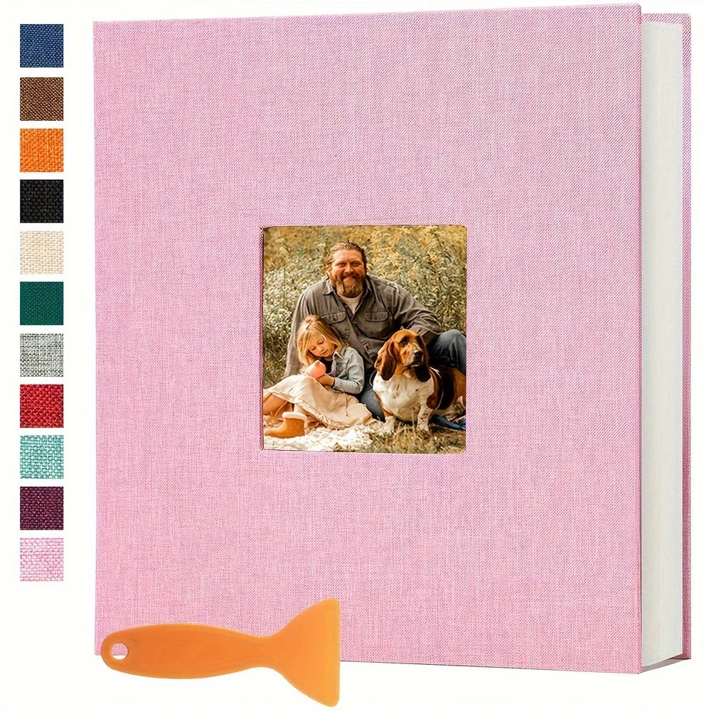 Large Photo Album Self-Adhesive  20 Sheets /40 Pages, Photo Storage