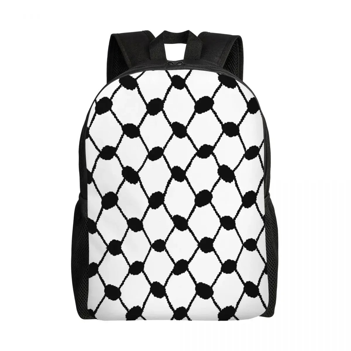 Palestinians Keffiyeh Pattern Backpack for Women Men Waterproof College School Tradition Bag Print Bookbags