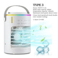 Household Air Conditioner LED Night Light Air Cooler Fan Portable Humidifier Desktop Mist Cooling Fan For Office Home Mini Fan