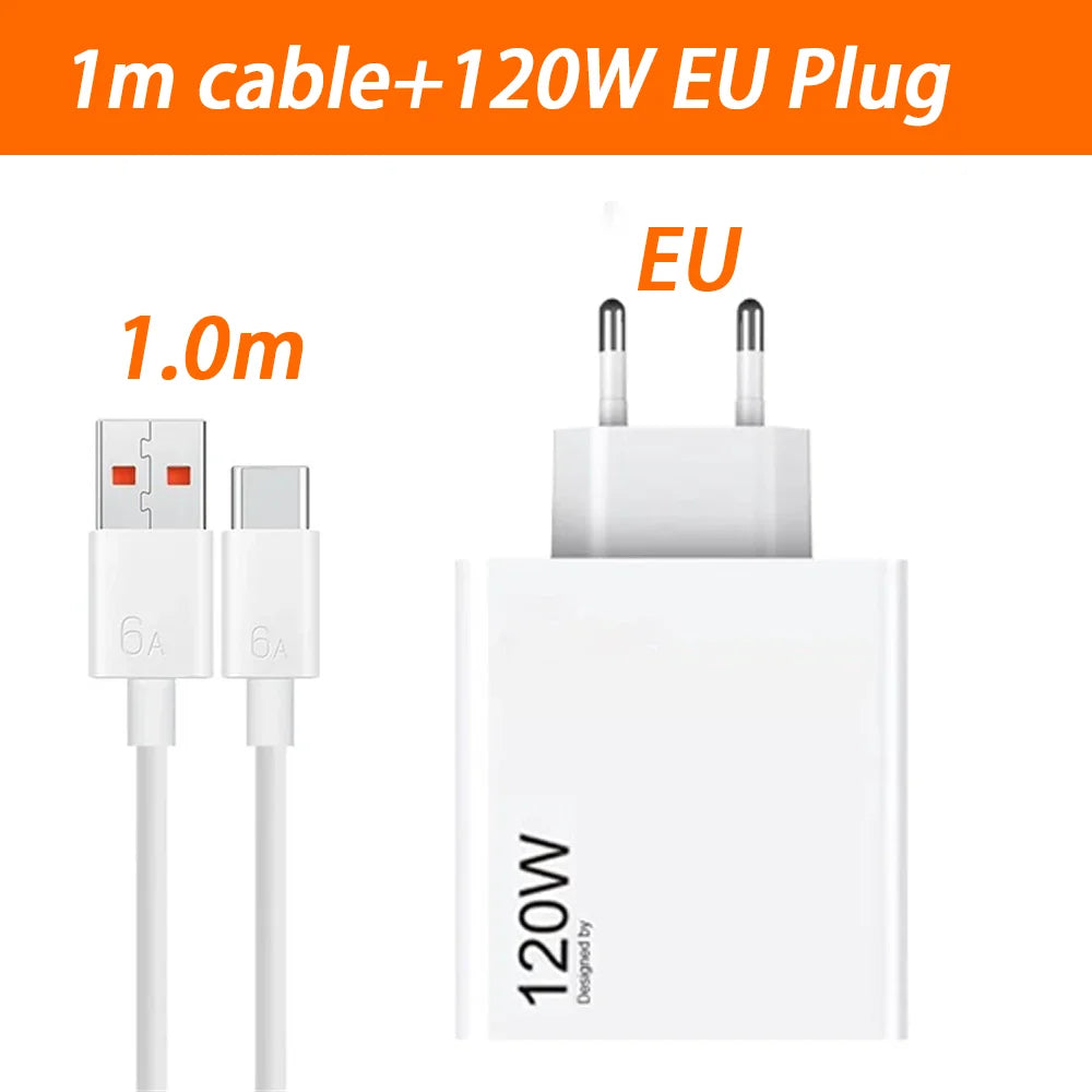 Original Xiaomi 120W Turbo Fast Charge Phone
