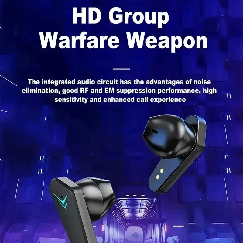 Bluetooth TWS Gaming Earphones Low Latency Wireless