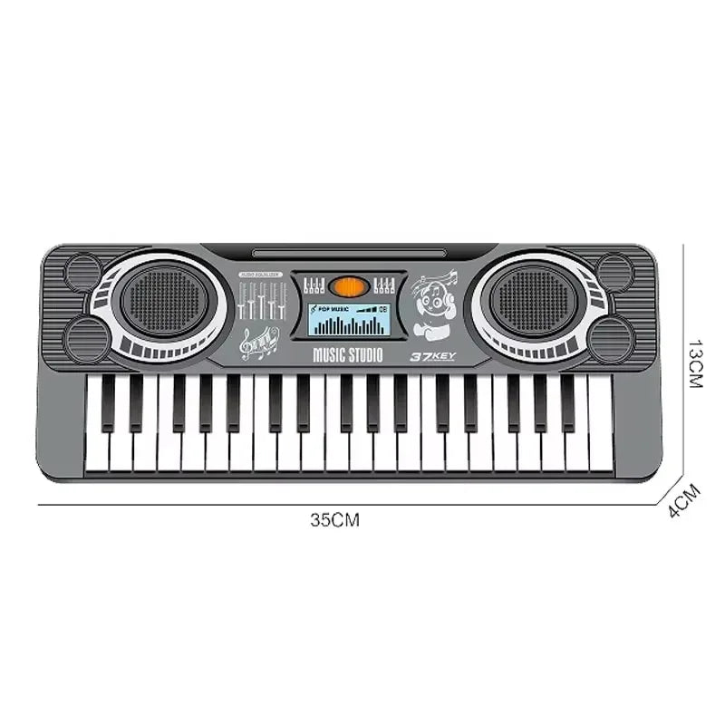 37/61-Key Digital Piano Keyboard for Kids – Portable Music Toy, Beginner Learning Instrument, Educational Gift for Boys Girls
