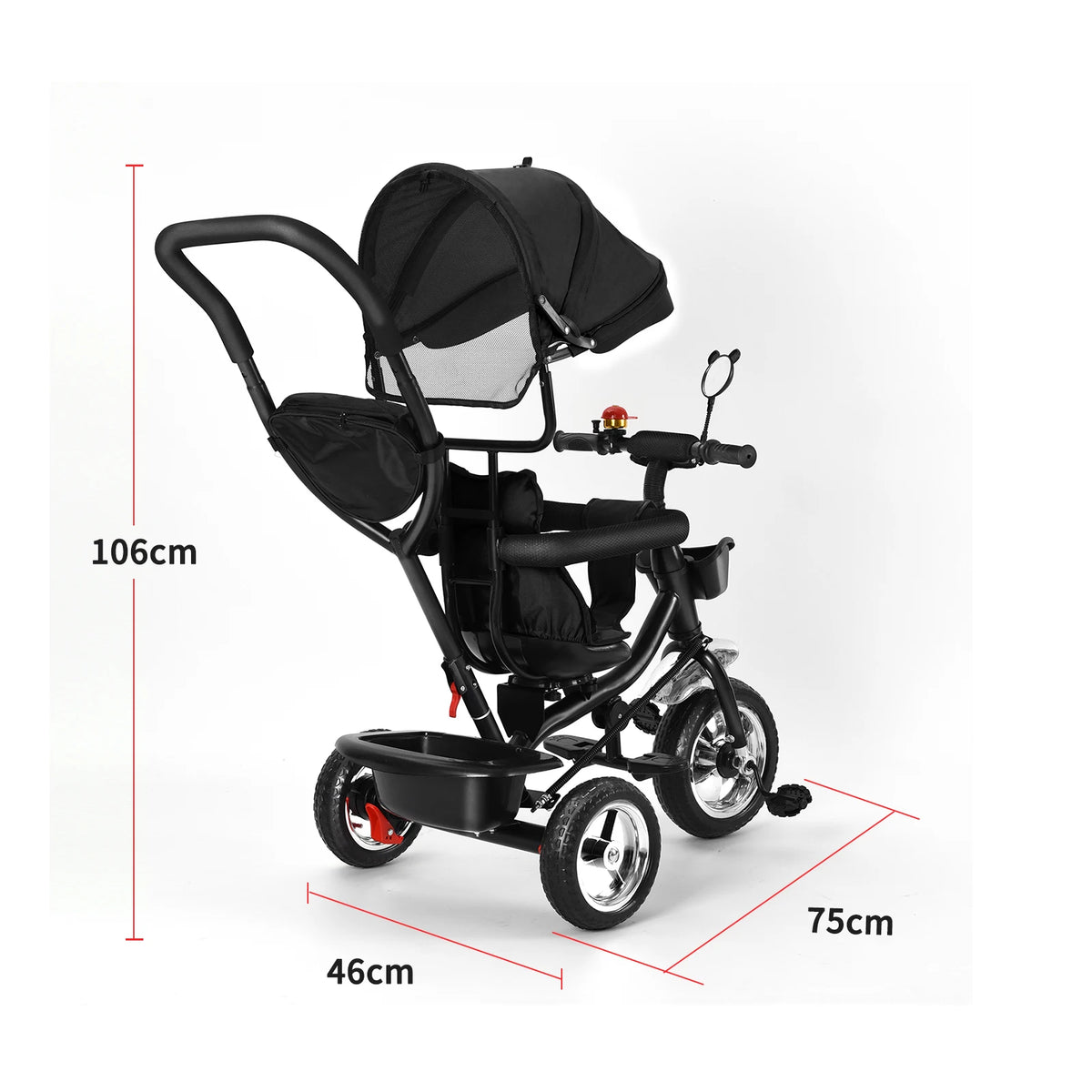 Baby scalable Tricycle 1 to 5 years, bike for elderly plus children.