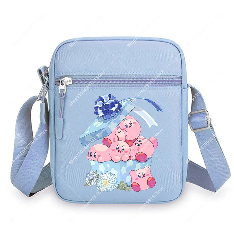 Star Kirbys Shoulder Bags Cute Cartoon Anime Crossbody Bag