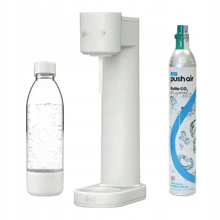 Dafi PushAir water Saturator + 1x0.7 L bottle + CO2 cartridge set