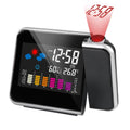 Digital Projection Electronic Clock Color Display Alarm