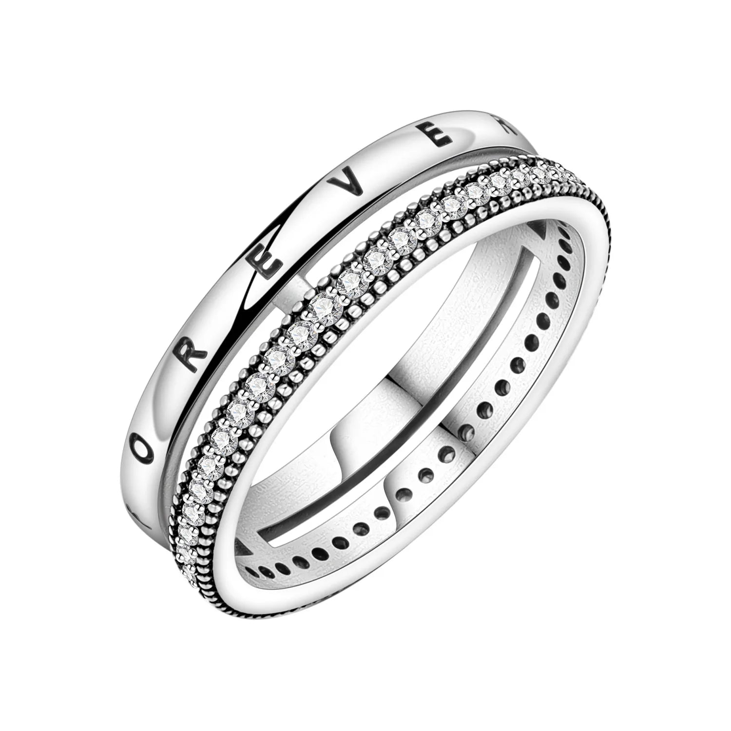 Orstarry S925 Sterling Silver Vintage Pattern Closed Ring For Women Original Finger Ring Jewelry Party Fine Trendy Gifts