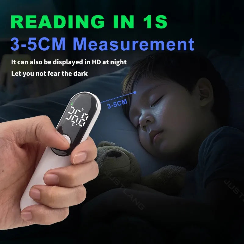 JUSTLANG Forehead Digital Thermometer LED Non Contact