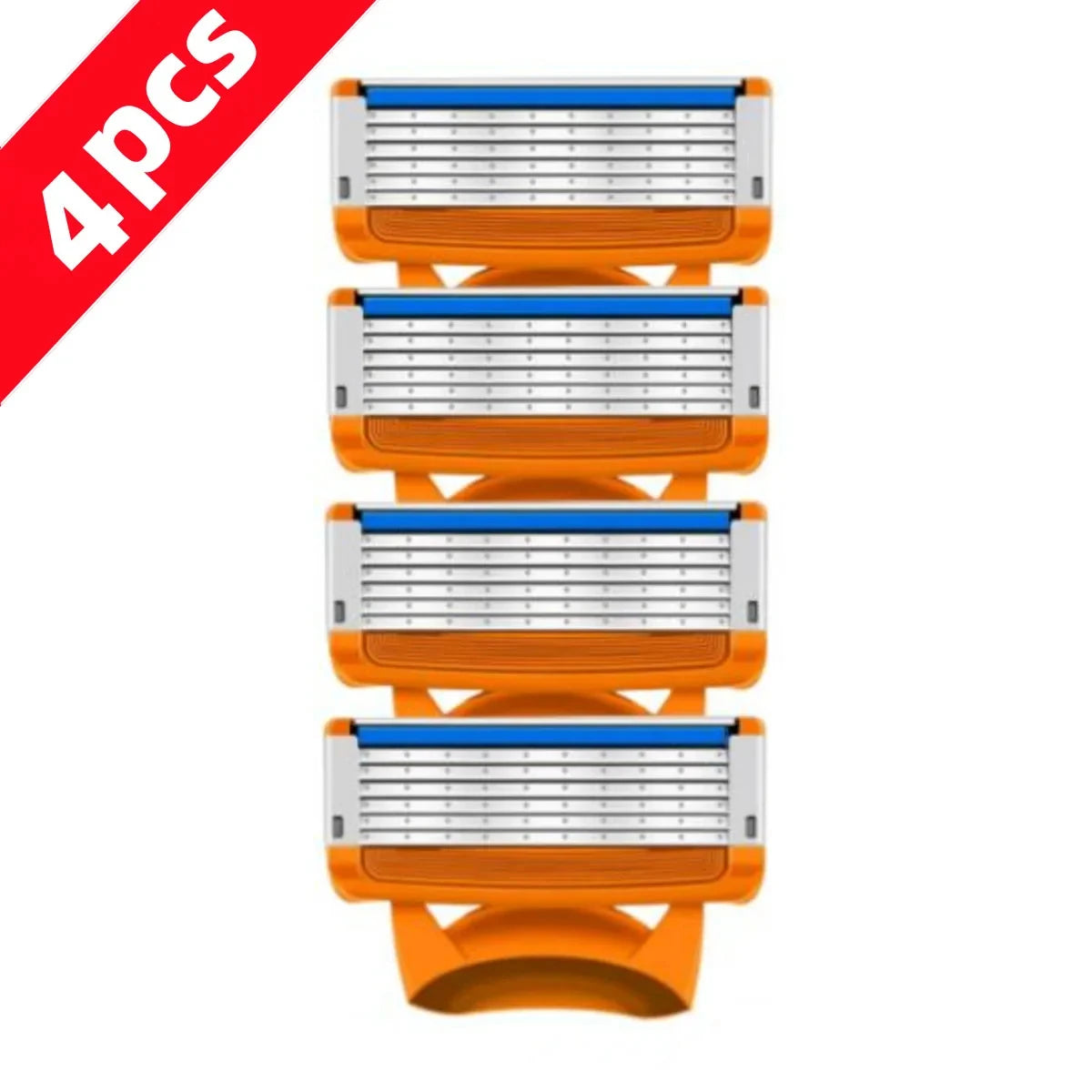 Manual Shaving For Men Replace Head Five Layer Blade Eight Comfortable Shaving Blades The Latest yellow No Skin Damage Uncharged