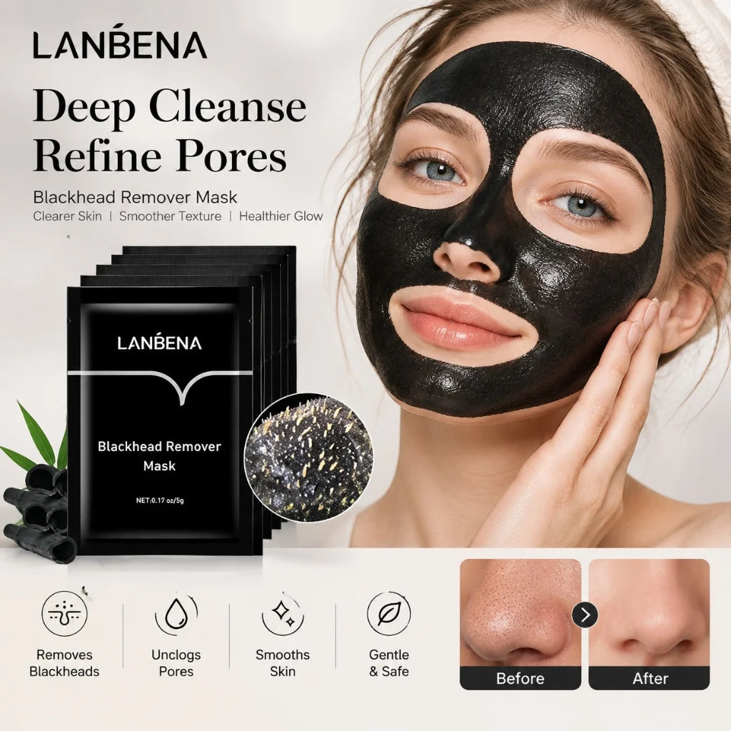 1/5/10Pcs Blackhead Remover Mask Deep Cleanse