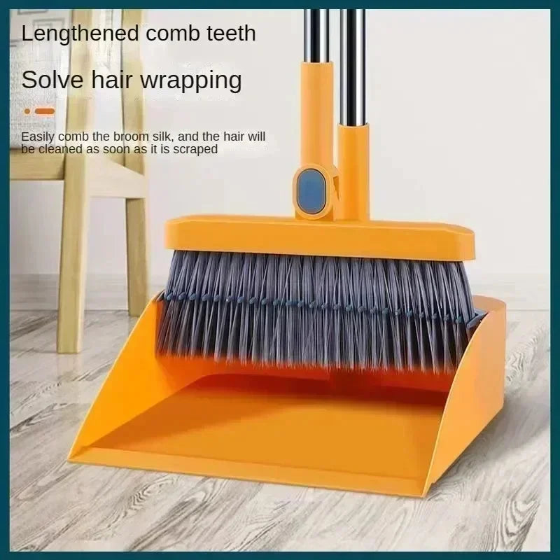 Broom set Household broom Dustpan set Brush head sweeping Individual