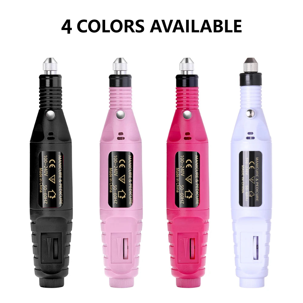 Nail Drill Machine Grinding Equipment Milling Cutter For Manicure Pedicure