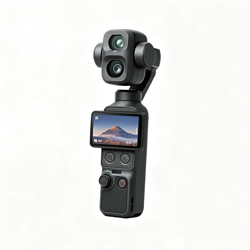 8K Vlog Recording Camera Pocket 4P Dual Cameras Cinematic Shots Near & Far