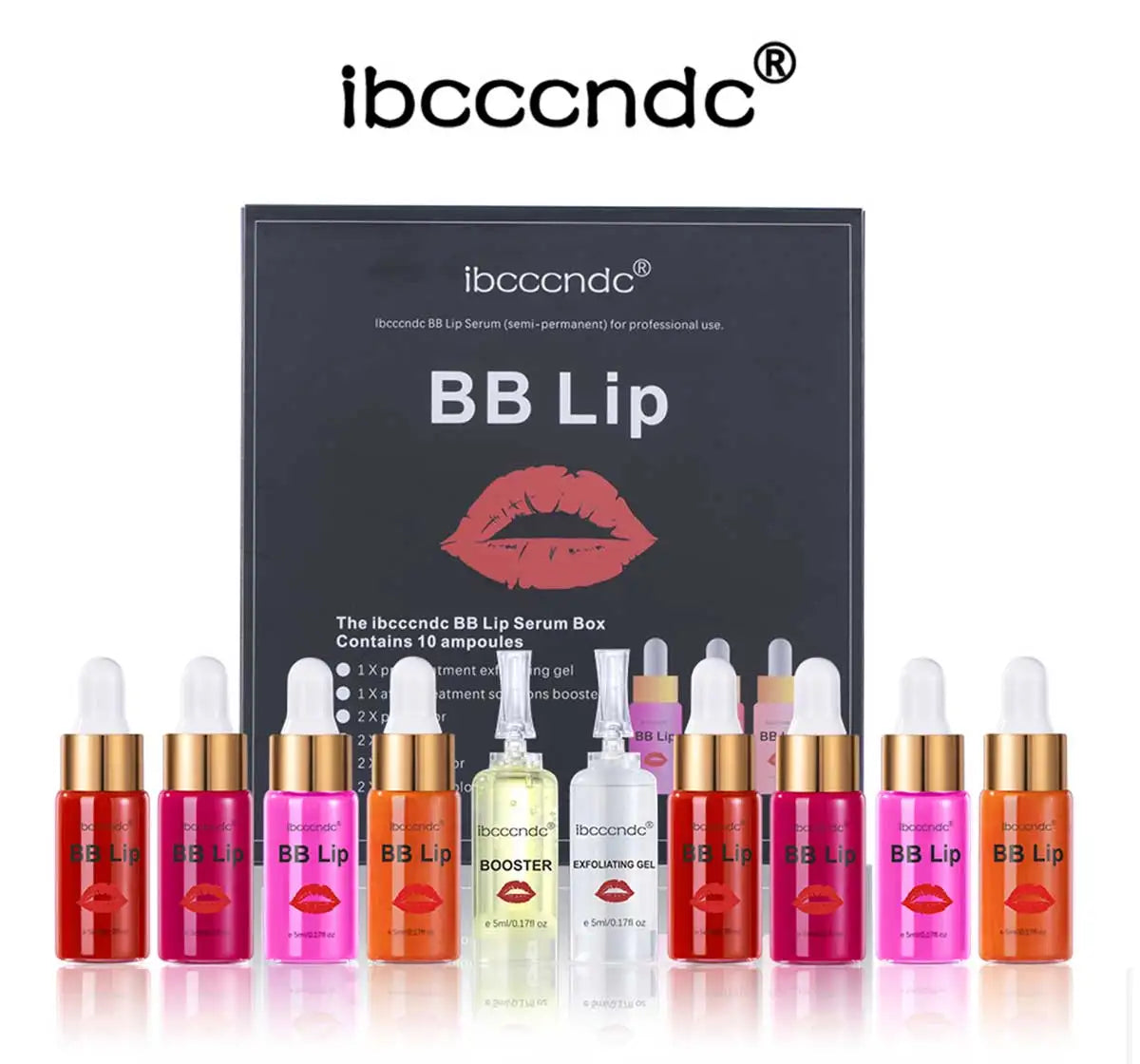 Korea Glow BB Lips Ampoule Serum Starter Set Semi-Permanent