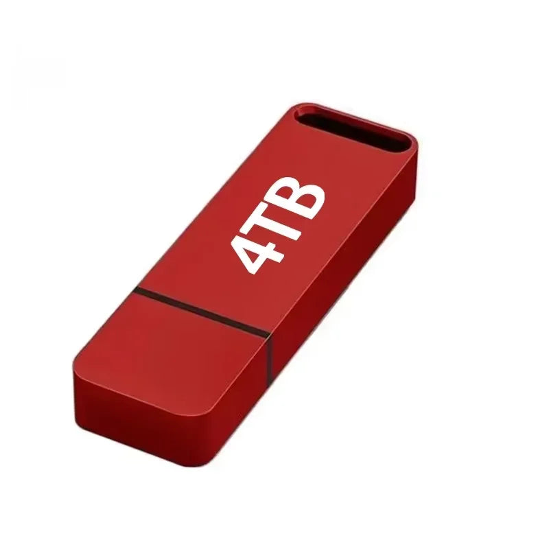 64TB Flash Drive Metal High-Speed Wireless Bluetooth Transmitter USB 16TB 2TB Car Stereo Music Audio Receiver Bluetooth Adapter