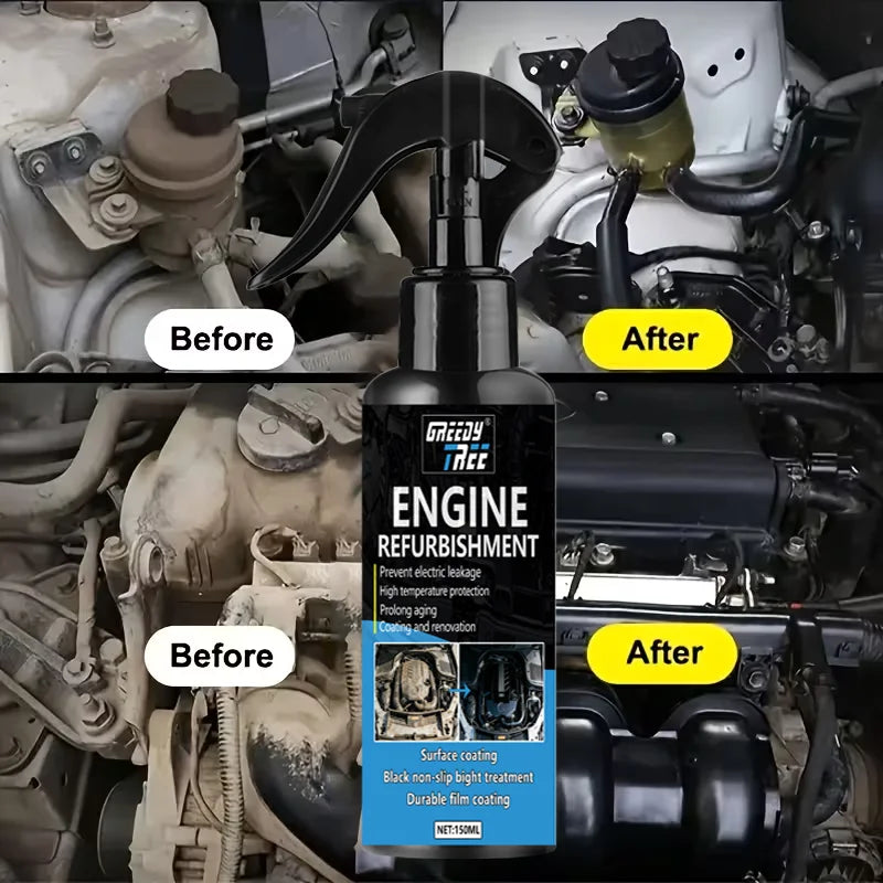 Engine Repair Spray - Powerful Cleaning and Polishing Formula,
