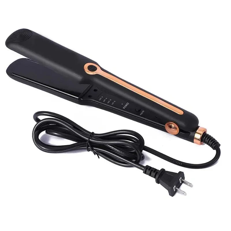 Tinsol 2-in-1 Hair Straightener Curling Iron Ceramic Plate Negative Ion Wide Plate