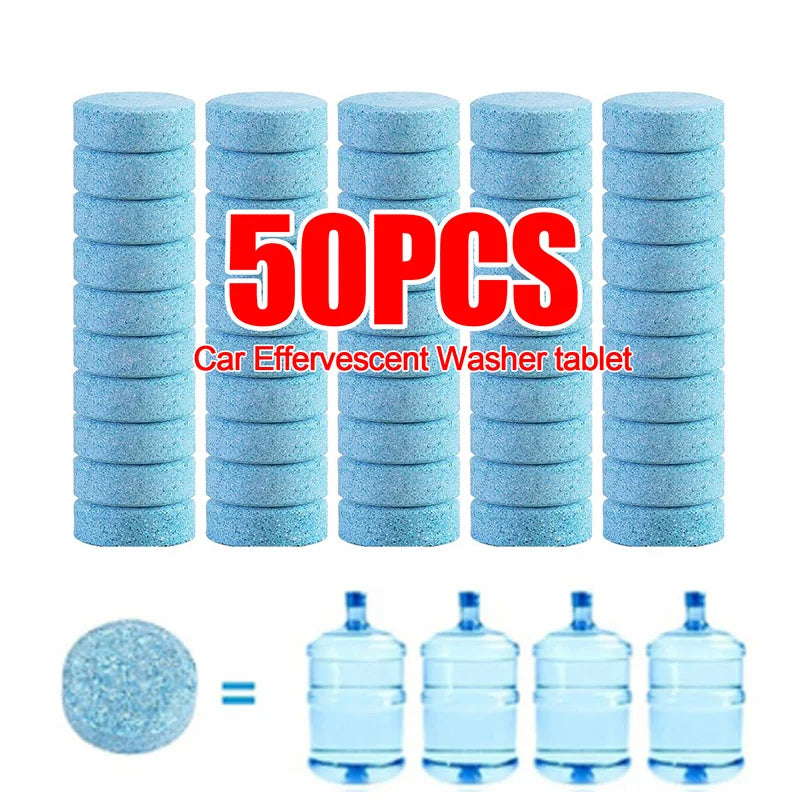 Solid Cleaner Car Windscreen Cleaner Effervescent Tablet Auto Wiper