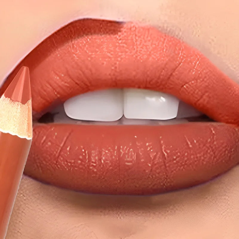 Dark Brown Waterproof Lip Liner Matte Long Lasting 28 Colors