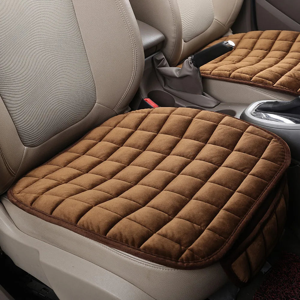 Universal Winter Warm Car Seat Cover Cushion Anti-slip