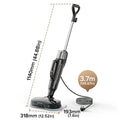Lubluelu 1580W 6 in 1 Steam Mop Steam Cleaner Steam Broom Cleaner Electric Steam Mop Removes Stubborn Stains with 500ML Tank.