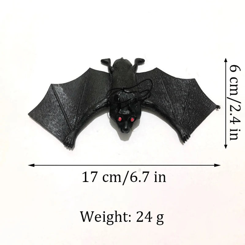 Simulation Bat TPR Soft Rubber Halloween Prank