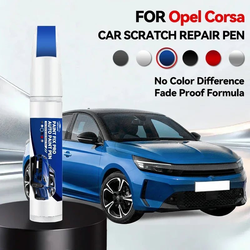 Vehicle Exclusive Use Car Paint Repair Pen For 1982-2025 OPEL CORSA Paint Scratch Repair Accessories Black Red White Silver Oran