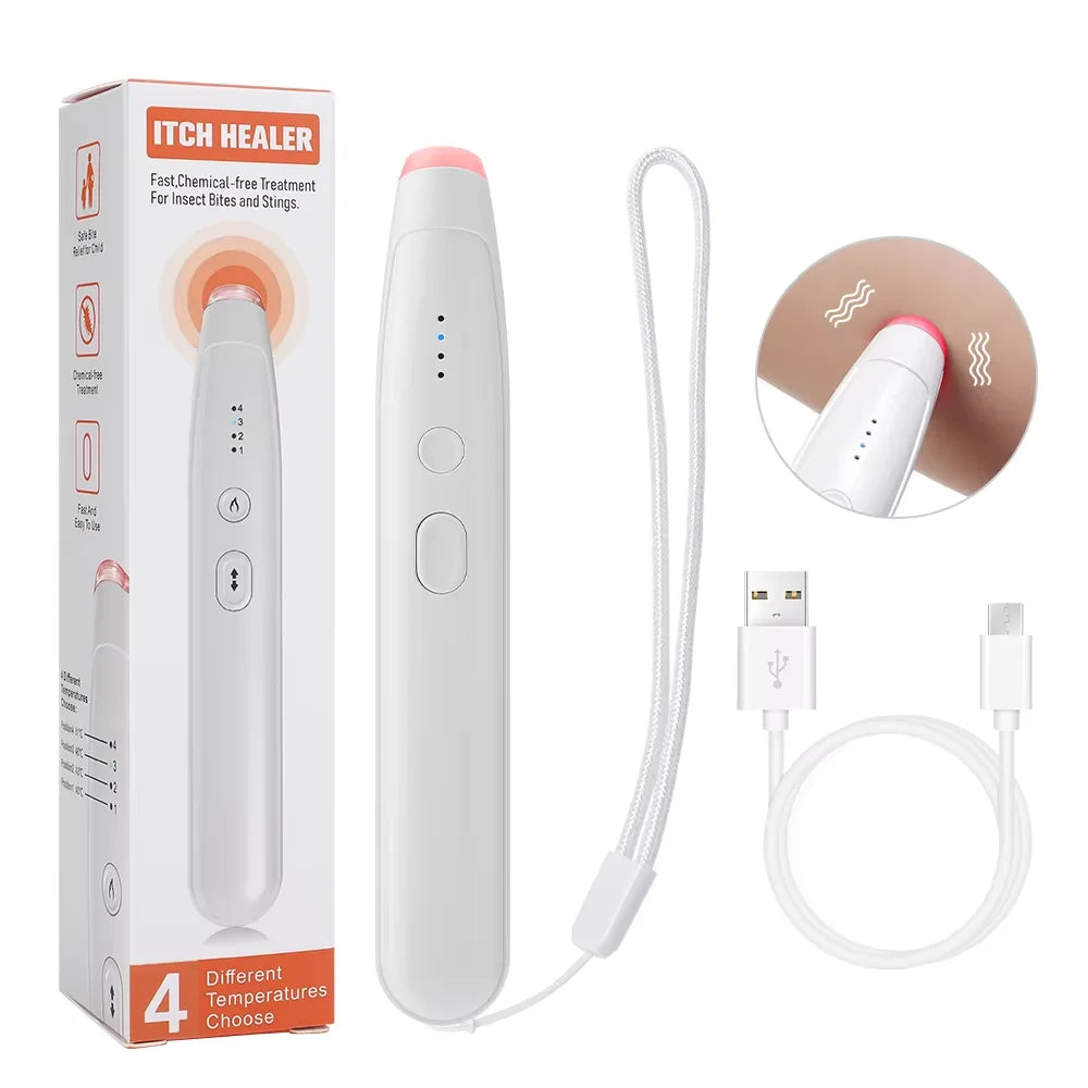Portable Mosquito Insect Bite Relieve Itching Pen Natural Bug Bite Itch Relief Adult Kid Anti-Itch Pen Outdoor Camping Travel