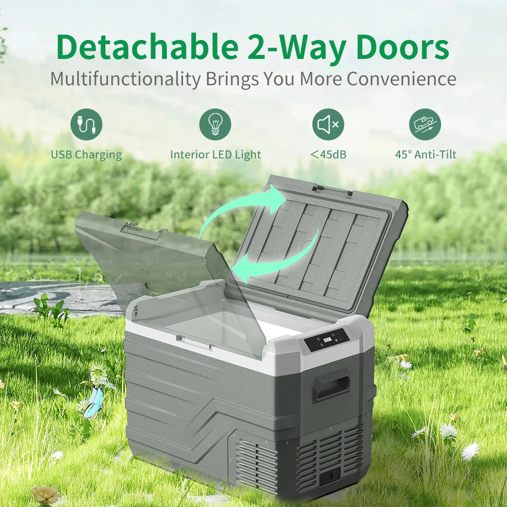 Alpicool NL 25L 35L 45L Car Refrigerator 12V Compressor Fridge Freezer 12/24V
