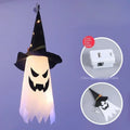 Halloween Glowing White Ghost LED Hanging Ghosts Horror Props