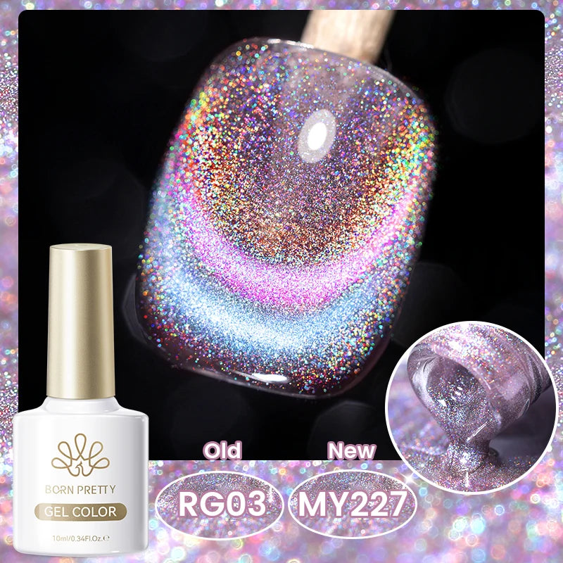 BORN PRETTY 117 Colors Cat Magnetic Gel Nail Polish 10ml