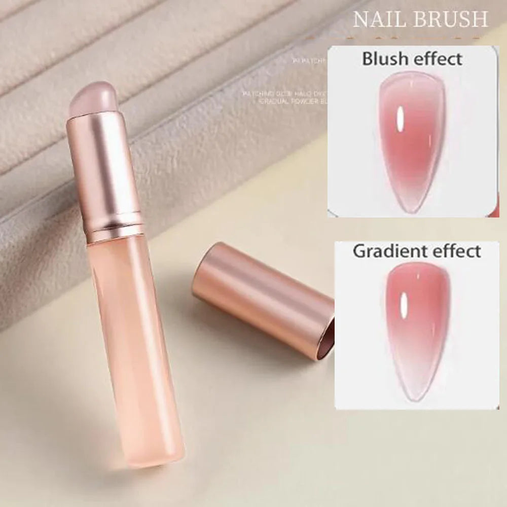1Pc French Nail Brush 16CM Crescent Oblique French Tip Brush