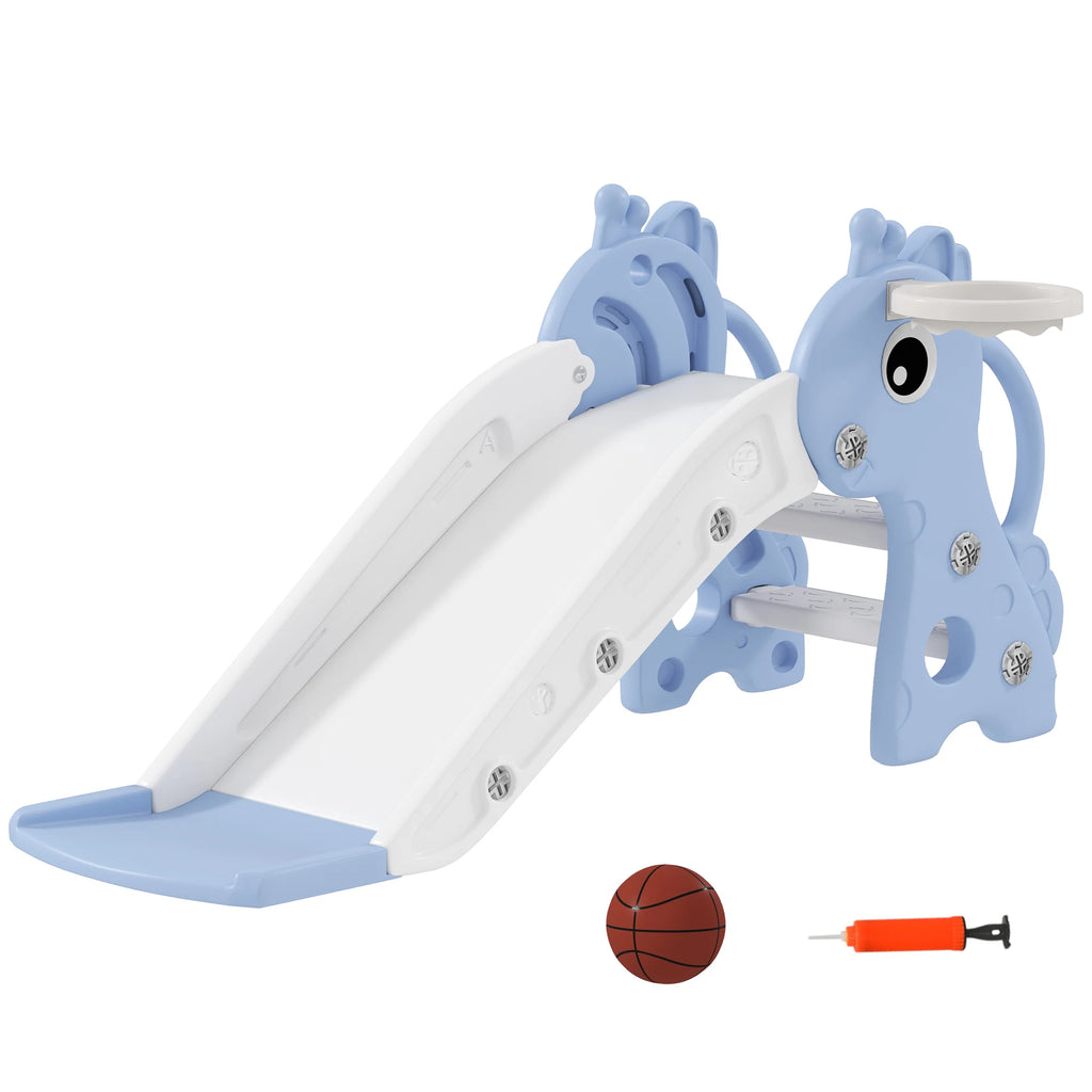 Aiyaplay 3-in-1 Children's Slide for Children from 1-3 Years Old 106X51.5X52 cm Blue