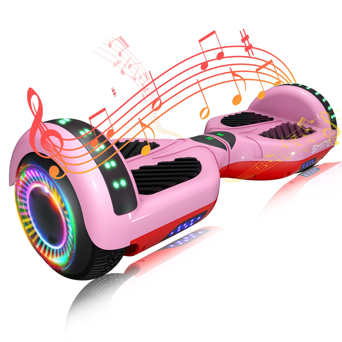 SIMATE P6 Hoverboard, 6.5" Self Balancing Scooter
