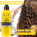 GSWP Argan Oil Curl Cream. Tames frizz and smooths curly hair.
