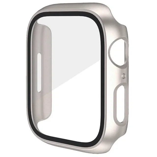Glass+Cover For Apple Watch case 10 9 8 7 6 SE 5 iWatch Accessorie