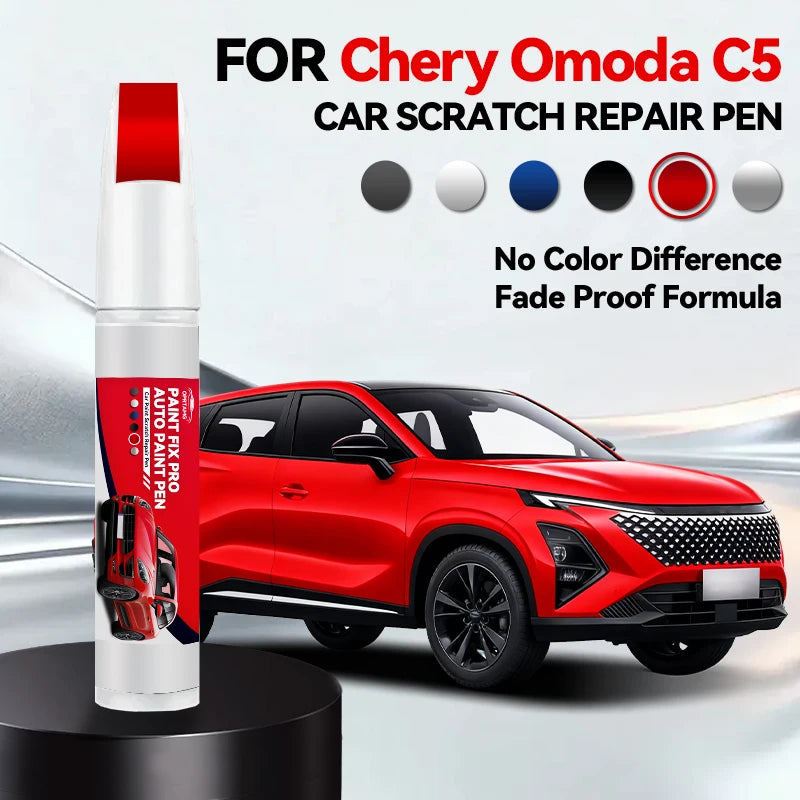 Vehicle Exclusive Use For Chirey Chery Omoda C5 2022-2025 S21 Paint Repair Pen Touch Up Scratch Remover DIY Auto Accessories Bla