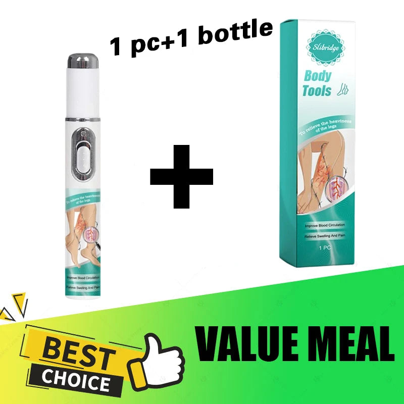 Blue Light Pen for Treating Veins in Both Legs, Vein Care Tool