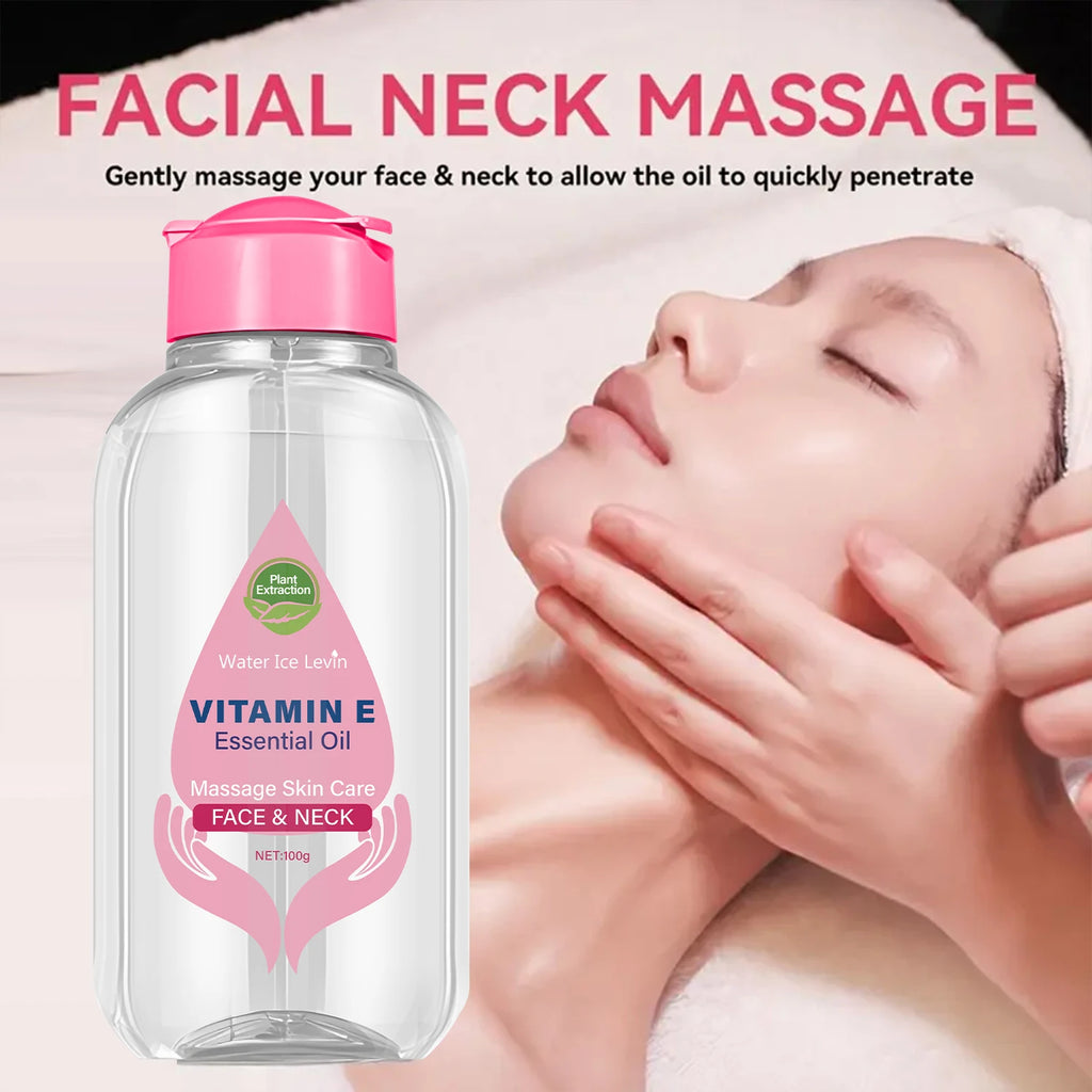 Vitamin-Infused Massage Oil for Face & Neck | Gua Sha Compatible for Smooth, Glowing Skin | Winter Hydration Ritual