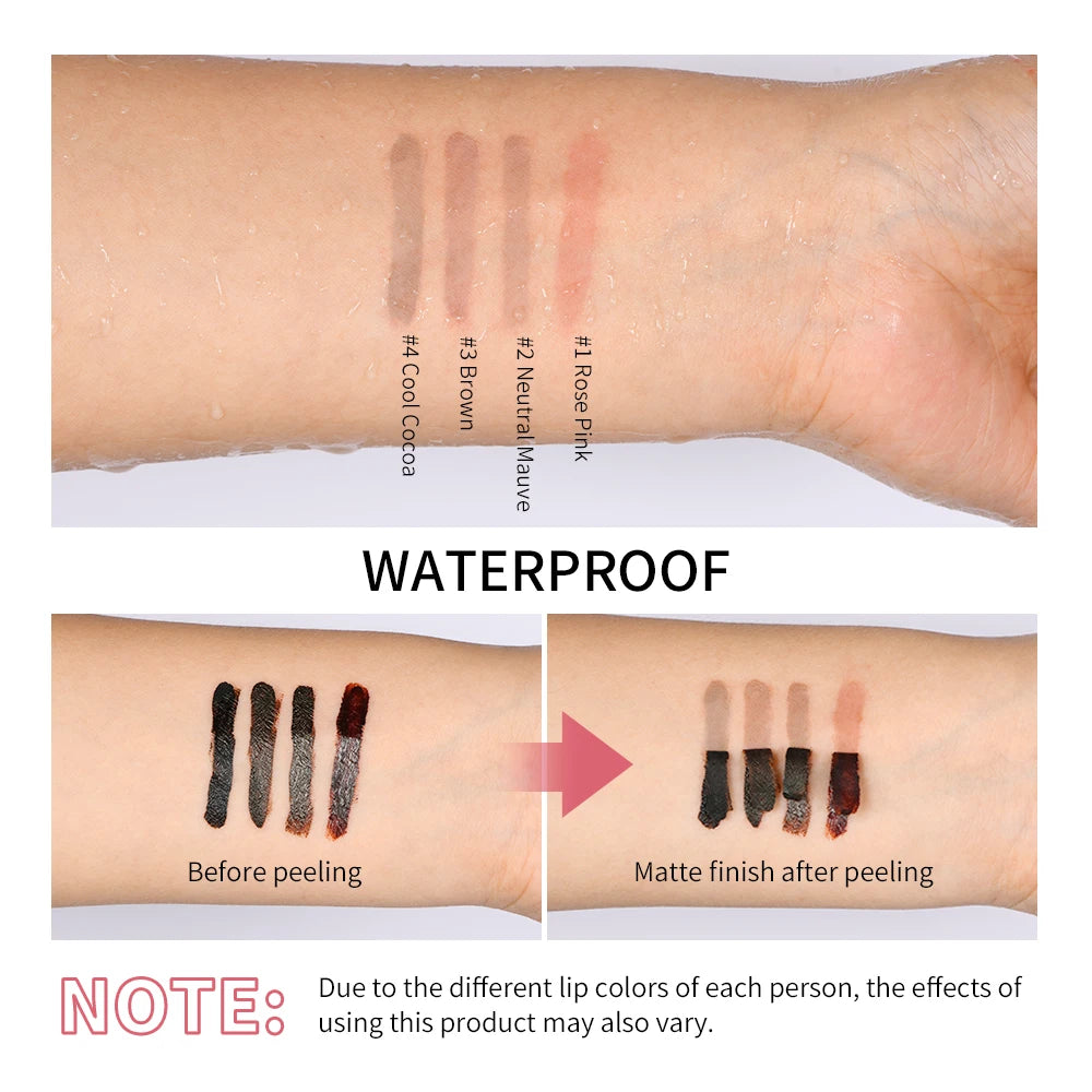 Magic Peel Off Lip Cosmetic Matte Lip Liner Pencil Long Lasting Waterproof