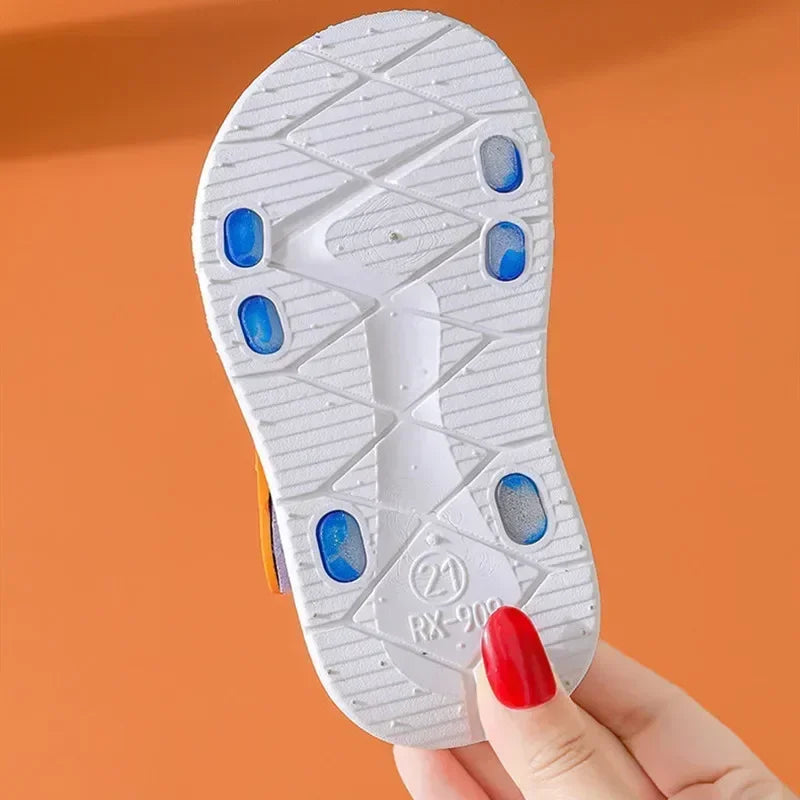Fashion Kids Sandals Baby Shoes Boy Soft Sole Non-slip Boys Girls Sandals Toddler Children's Shoes Summer Beach 2-10 Years