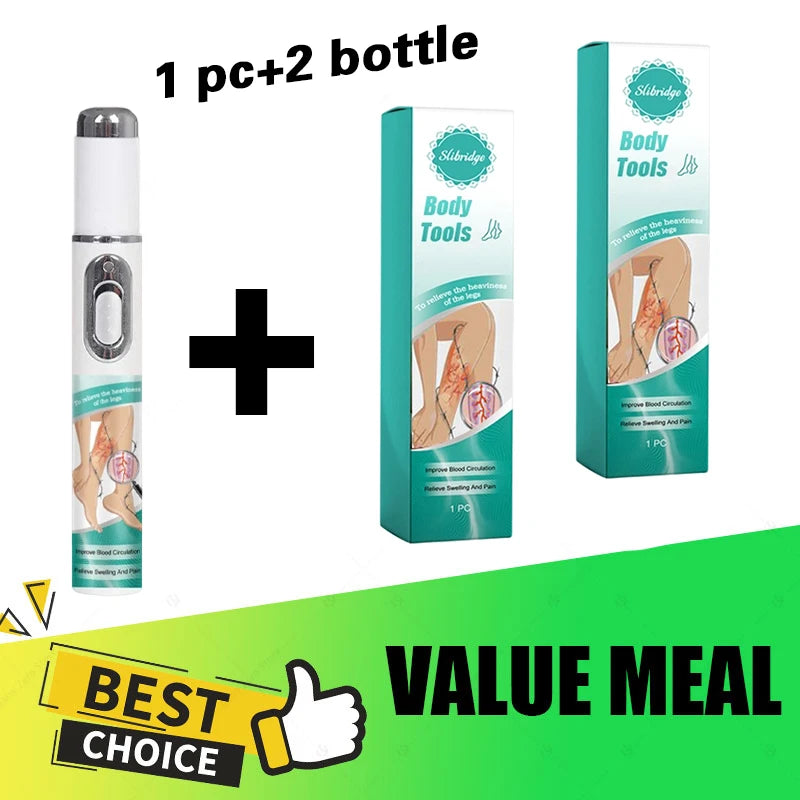 Blue Light Pen for Treating Veins in Both Legs, Vein Care Tool