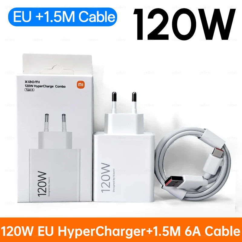 120W Xiaomi Super Fast Charger 100W