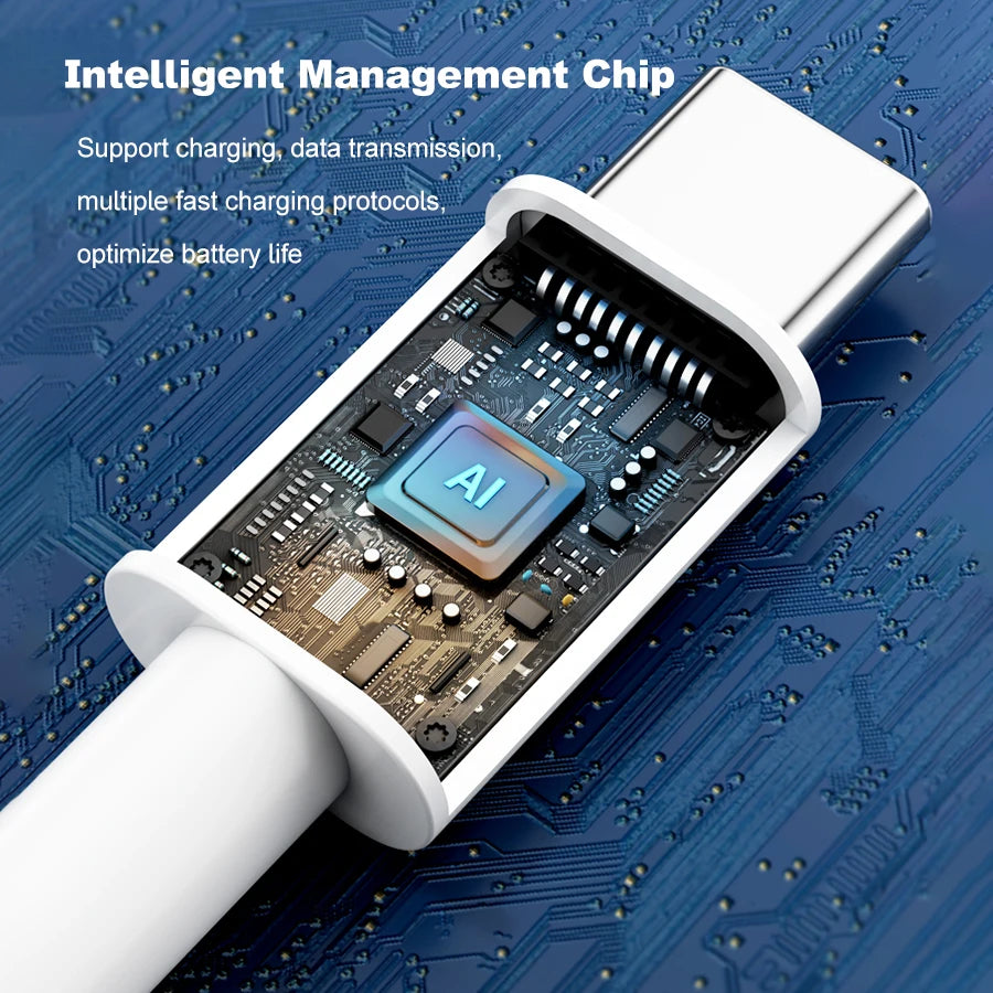 PD 100W USB Type C Super Fast Charging Cable 6A USB