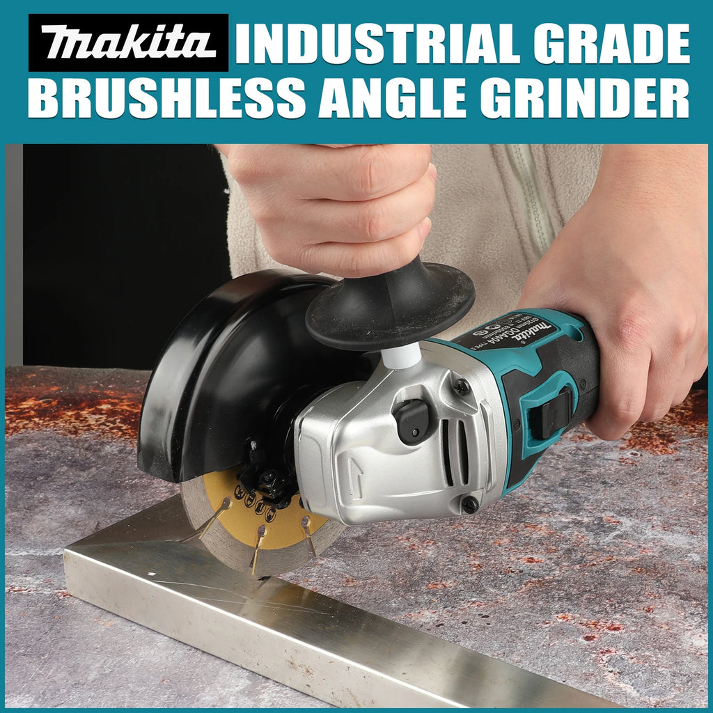 NEW 2026 Makita DGA404 125mm Variable Speed Grinder, 18V Universal Battery, Brushless Cordless Design for Home & Workshop Repair