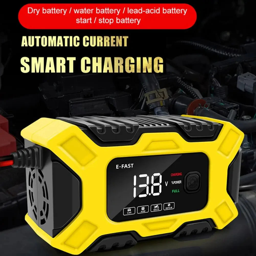 Car Battery Charger 12V Intelligent Pulse Repair